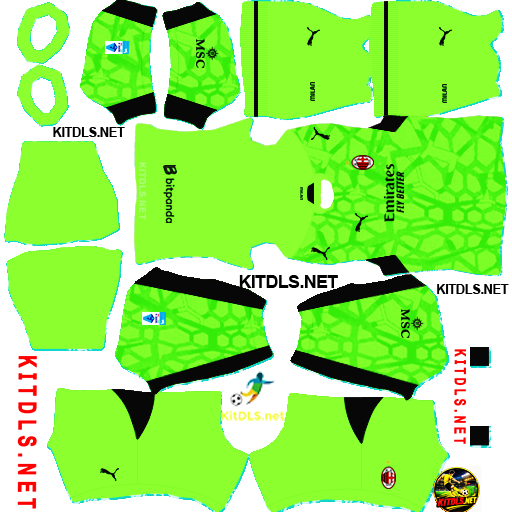 AC Milan GK3 Kit 2026 27 DLS