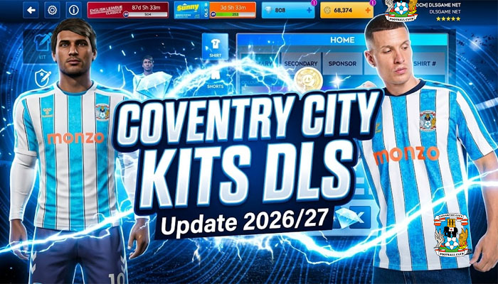 Coventry City Kit 2026 27 DLS